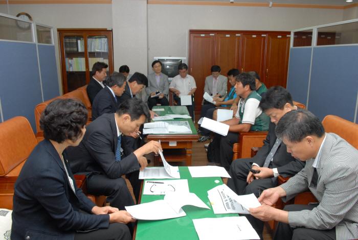 환경미화원 노조원과의 간담회