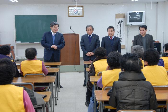노인복지대학 강연회 참석