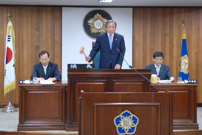 제187회 임시회 개회