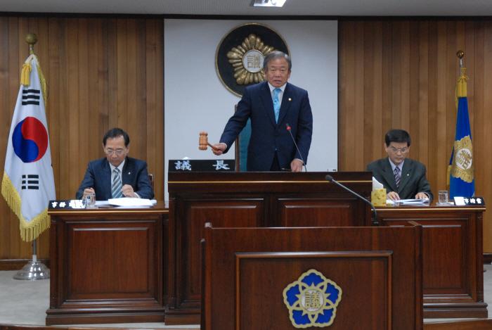 제188회 임시회 개회