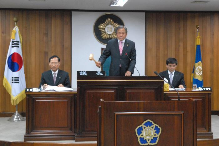 제189회 임시회 개회