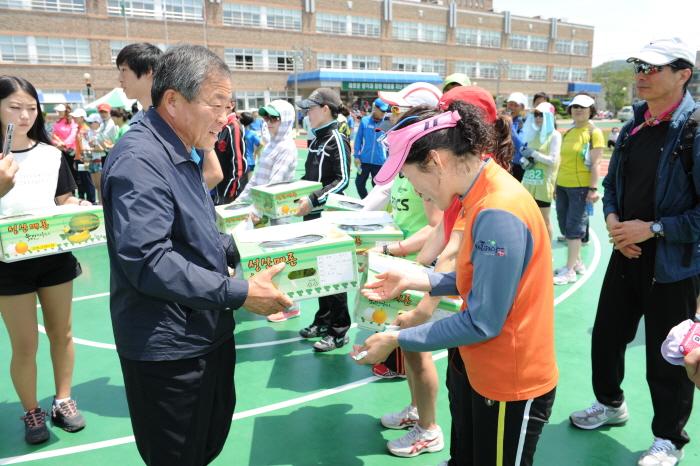 대가야 마라톤대회 참가