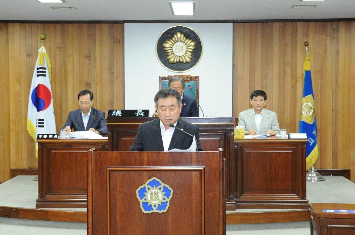 신뢰받는 제6대 후반기 고령군의회 개원 - 의장 김희수 선출