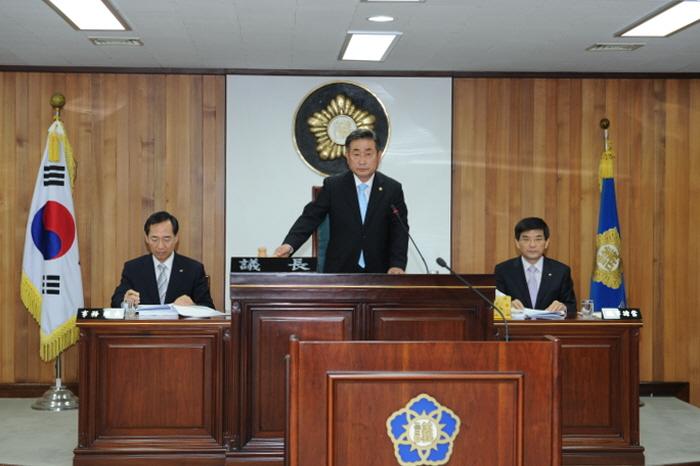 제198회 임시회 개회 - 2013 주요업무계획 