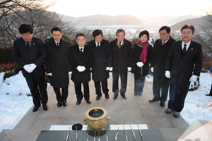 2013년 충혼탑 참배