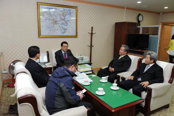 대구시 서구 의회 고령군 방문