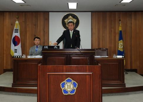 제202회 임시회 개회(4일간)