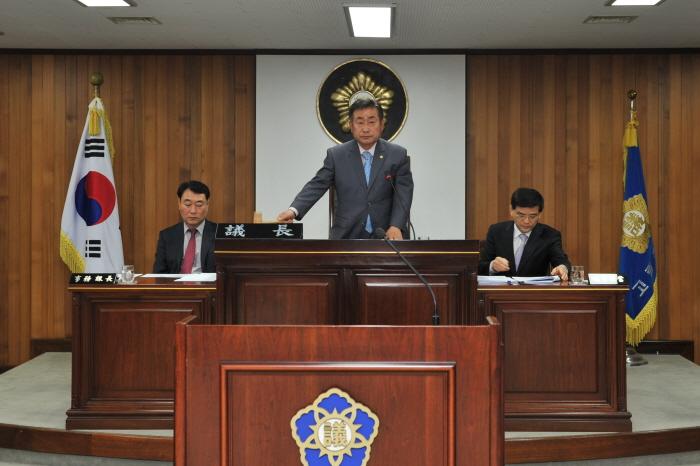 제203회 임시회 개회(5일간)  