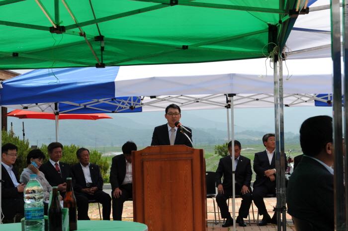 개진감자 직판장 개장식 참가