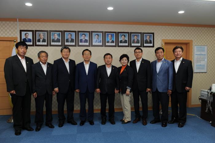 경상북도지사 고령군 의회 방문