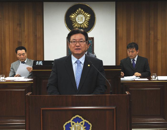 배영백 의원 - 용역관련 5분 자유발언 