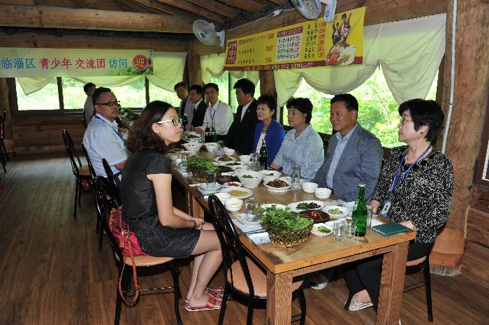 중국 교류방문단 환영식