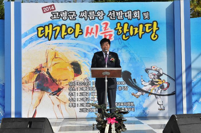 군 씨름왕 선발대회