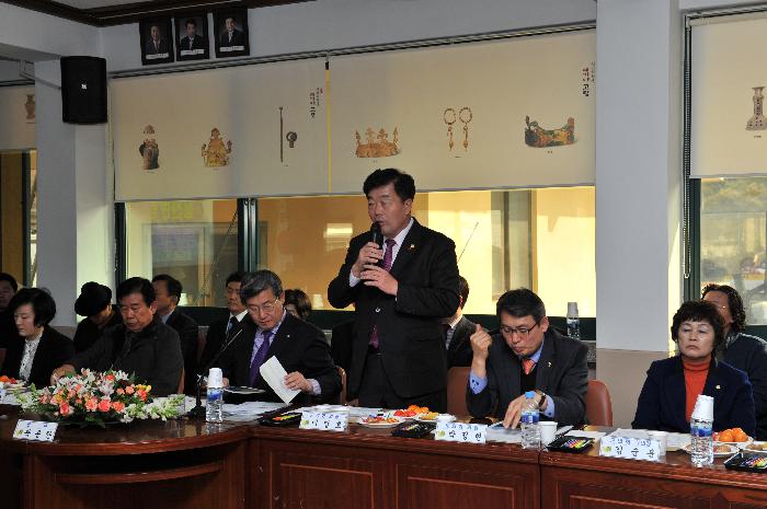 성산면 군수 순시