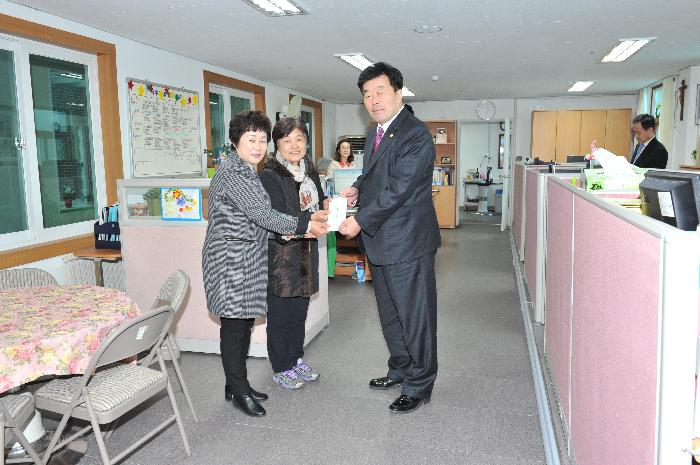 설맞이 복지시설 위문