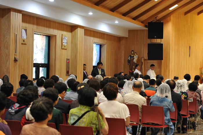 월막성당 봉헌식 