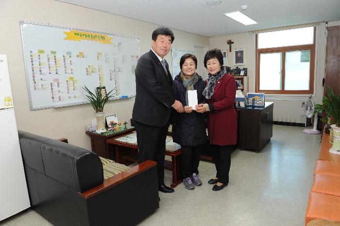 설맟이 복지시설 위문