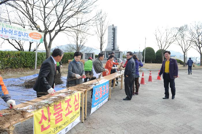 나무 나누어주기행사