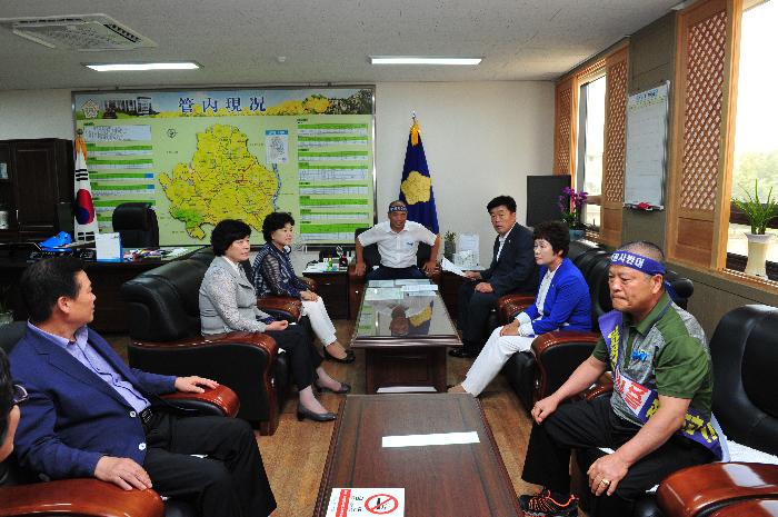 사드배치반대 성주군의회 격려방문