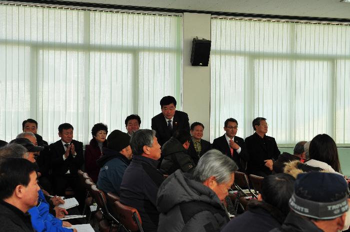 운수면 새해 영농교육