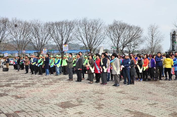 새봄맟이 국토 대청결운동 