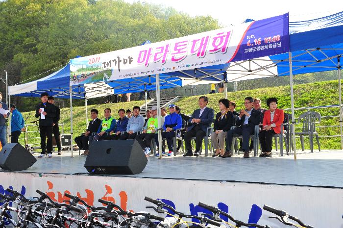 대가야 마라톤 대회 개회식