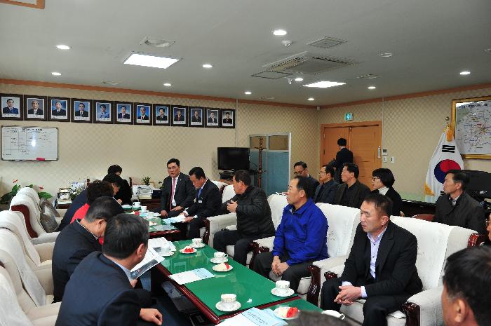 합천군 덕곡면 기관장 의회방문