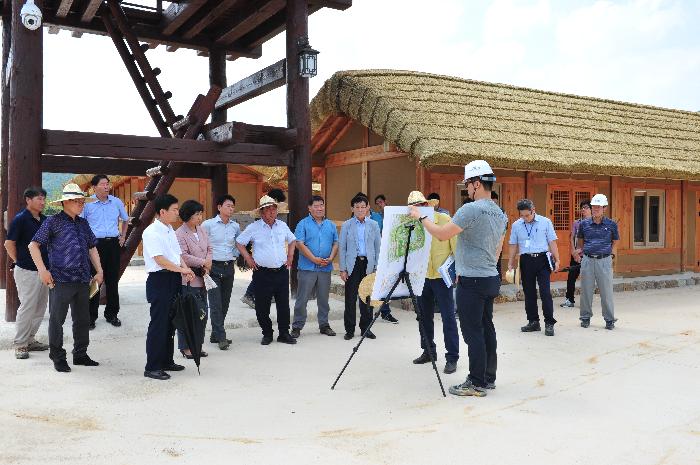 대가야 역사루트 재현사업 현장방문