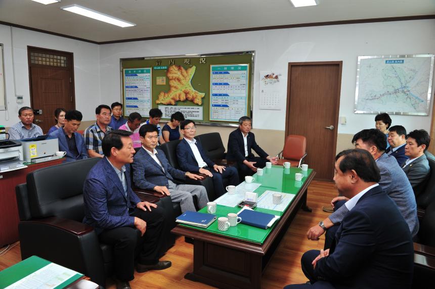 노1리 태양광발전소 설치 반대 주민간담회