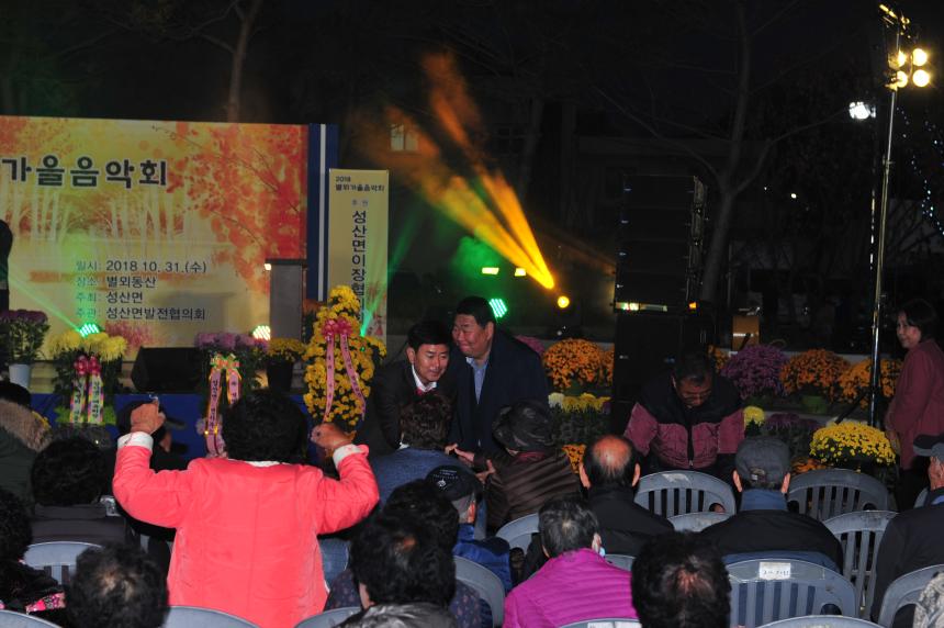 2018 별뫼 가을 음악회 및 성산면 마을평생학습축제