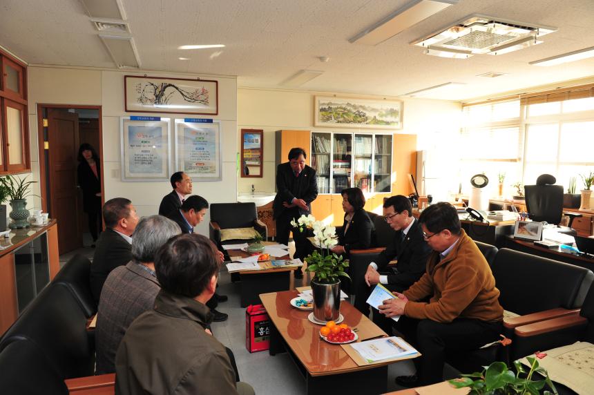 고령군의회와 고령중학교 간담회