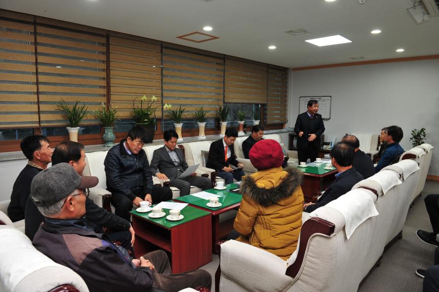 운수면 축사신축관련 간담회