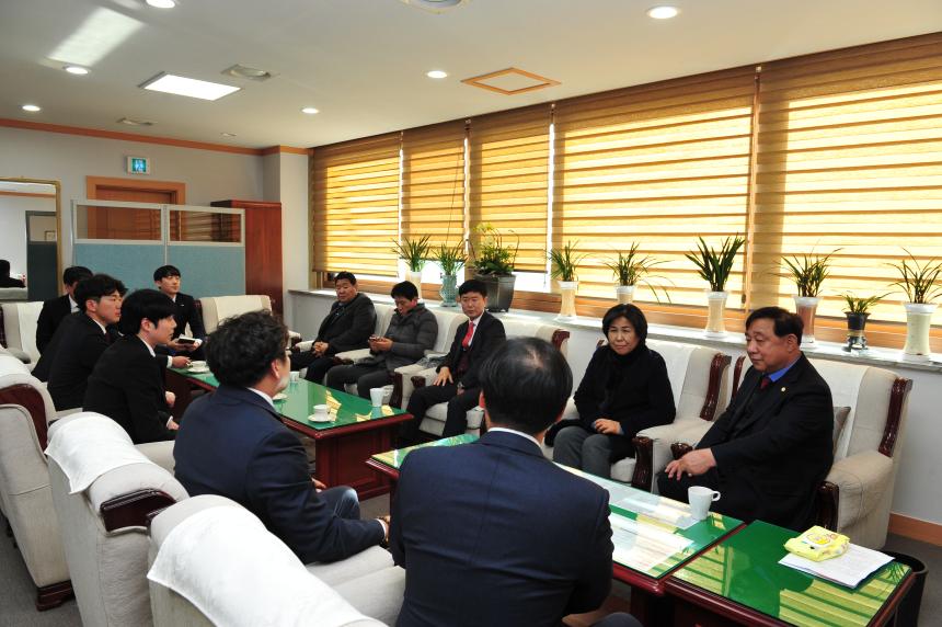 고령JC 회장단 의회 방문 