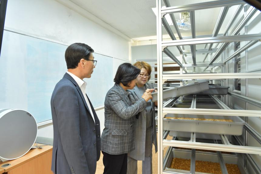 징검다리 체험장 개소식 