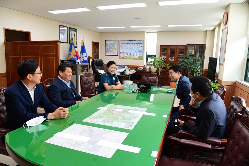 후반기의장단 기관단체 방문