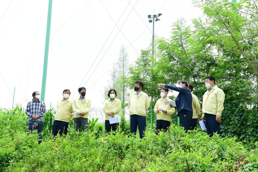 민원지역 현장 방문