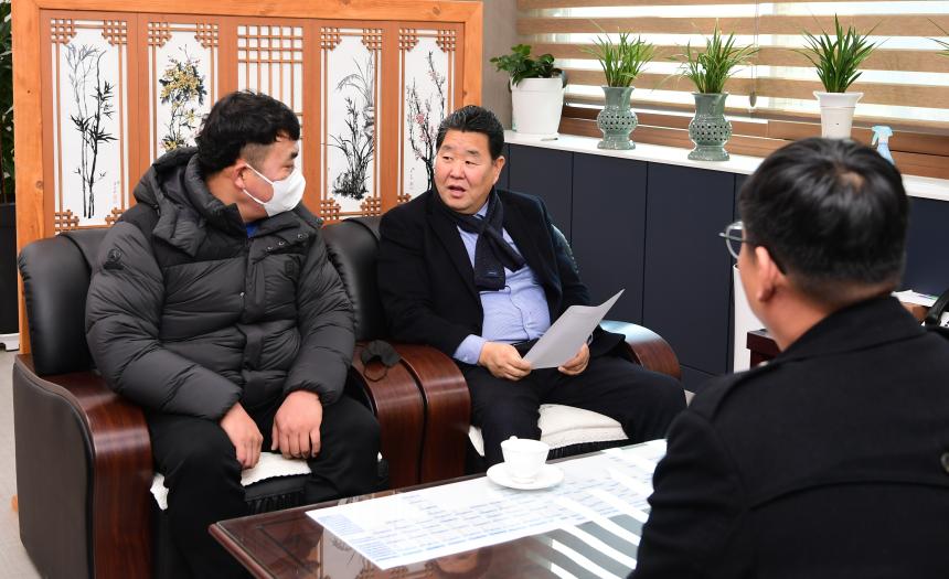 공무직근로자 노동조합 임원진 방문