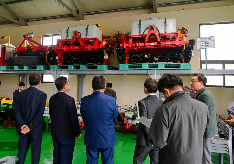 농기계 임대사업소 우곡지소 개소