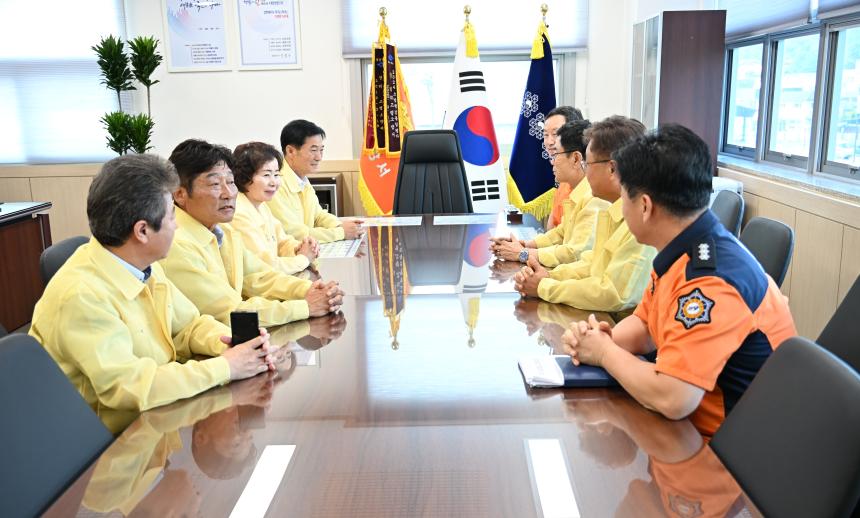 2025 정부 을지연습 유관기관 격려 방문(고령소방서, 고령교육청, 고령경찰서, 고령군청)