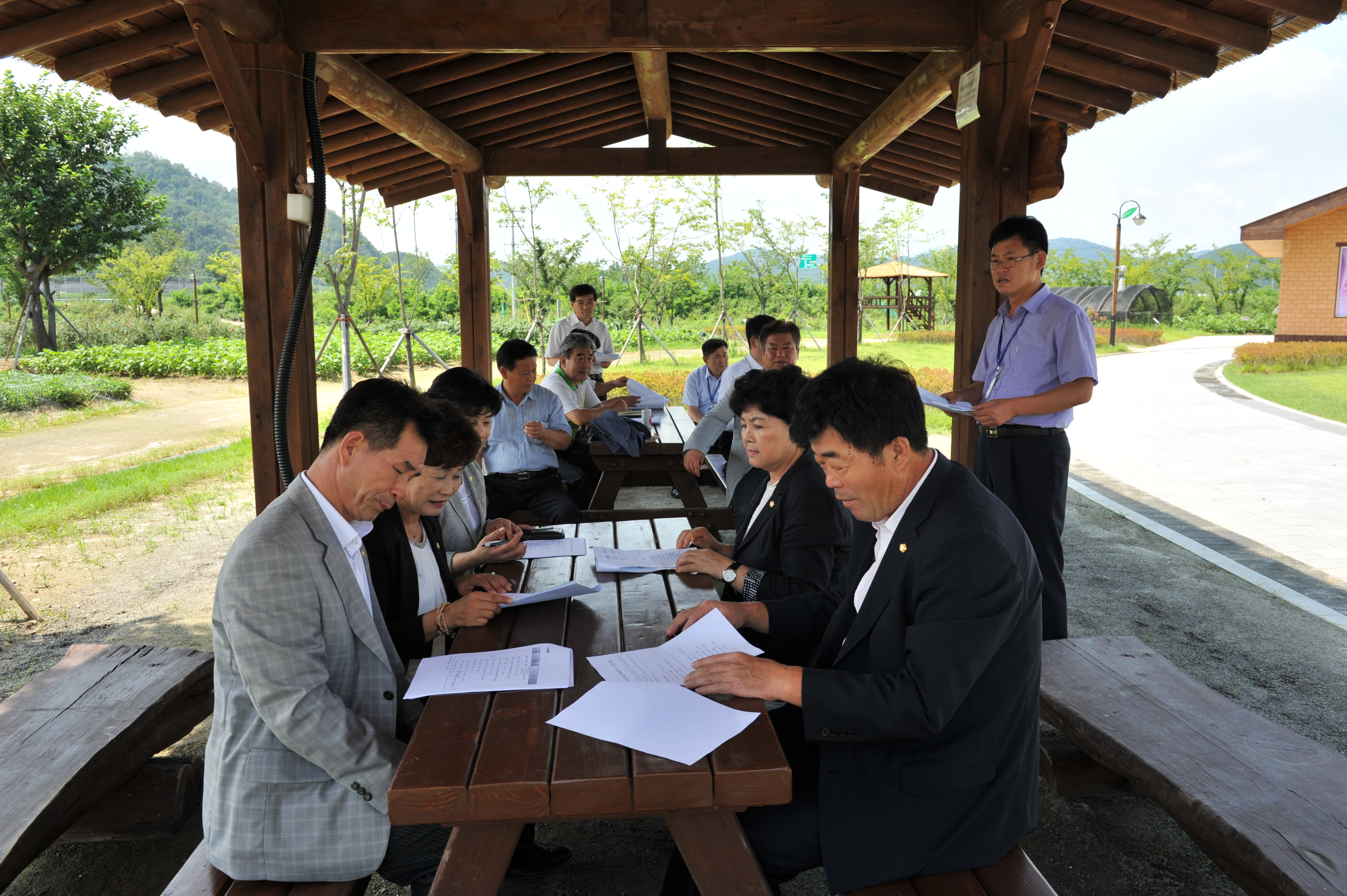 제328차 의원회의 군정 주요사업장 현장방문 - 2